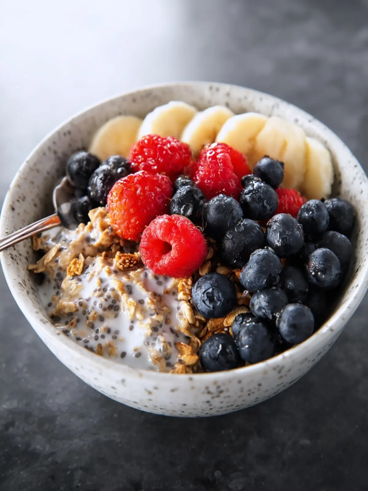 The Best Overnight Chia Oats First Image
