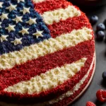 American Flag Cake First Image