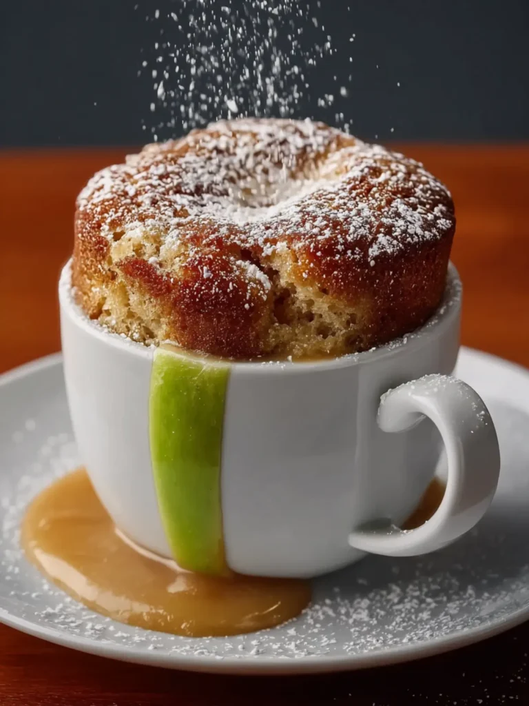 Apple Mug Cake First Image