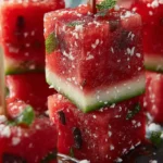 Frozen Watermelon Bites First Image