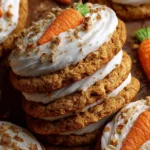 carrot cake cookies ermine frosting First Image