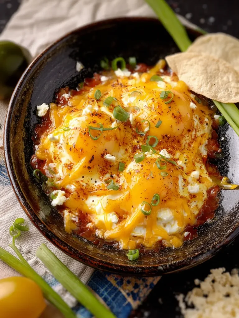 eggs salsa cheese First Image