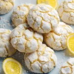 lemon crinkle cookies First Image