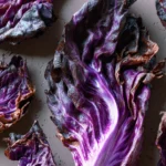 roasted purple cabbage First Image