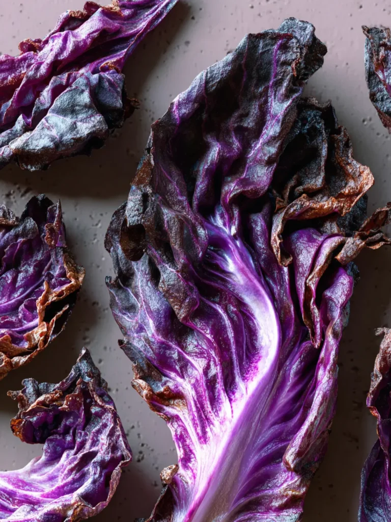 roasted purple cabbage First Image