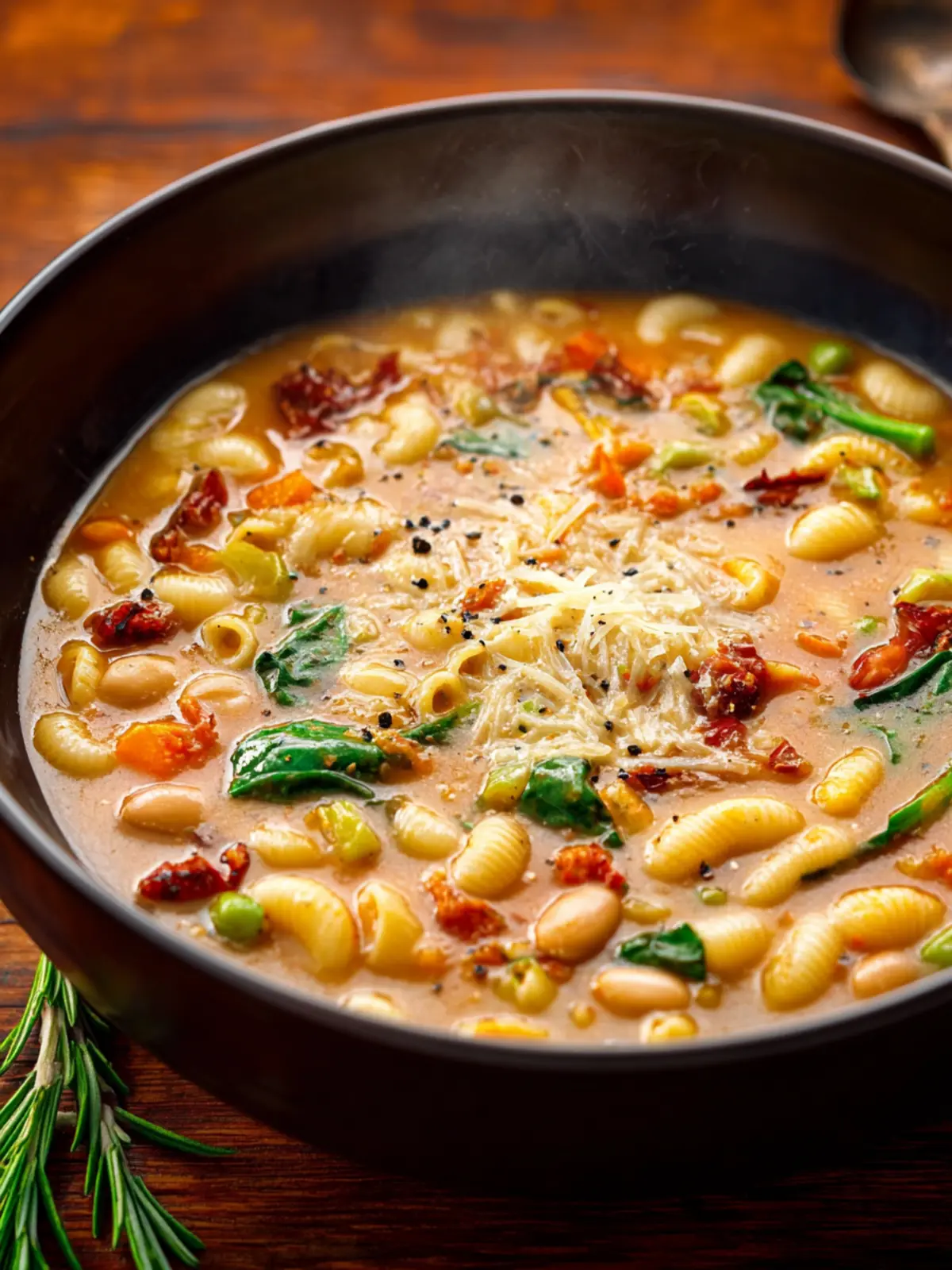 Tuscan Pasta e Fagioli Soup: Cozy & Comforting Goodness
